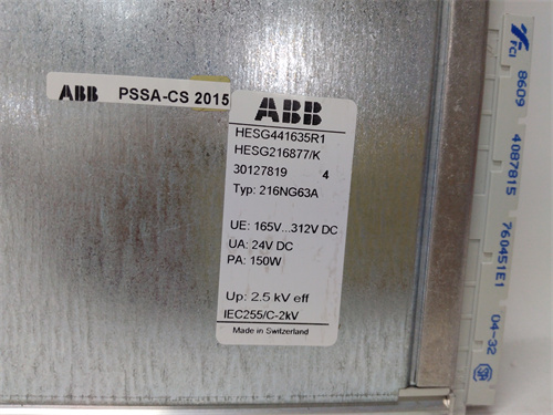 ABB 216NG63A HESG441635R1 HESG216877K — изображение 3