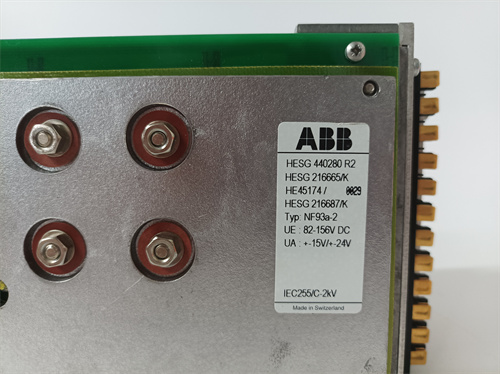 ABB NF93A-2 HESG440280R2 HESG323662R1/HESG216665/K — изображение 3