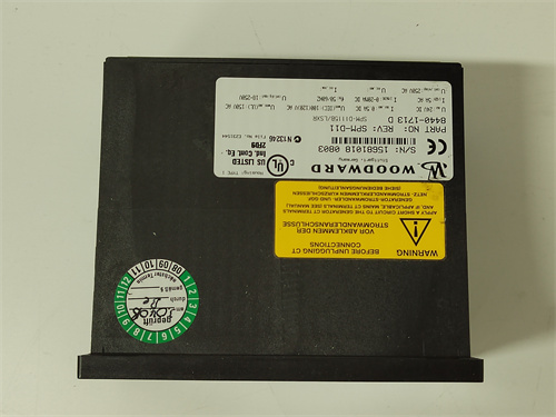 WOODWARD 8440-1706 A SPM-D11