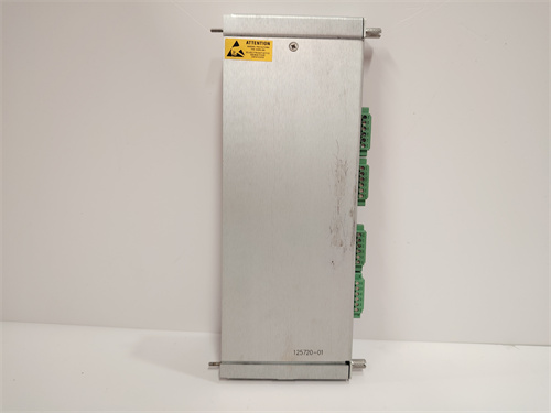 BENTLY NEVADA 3500/34-01-00 125696-01